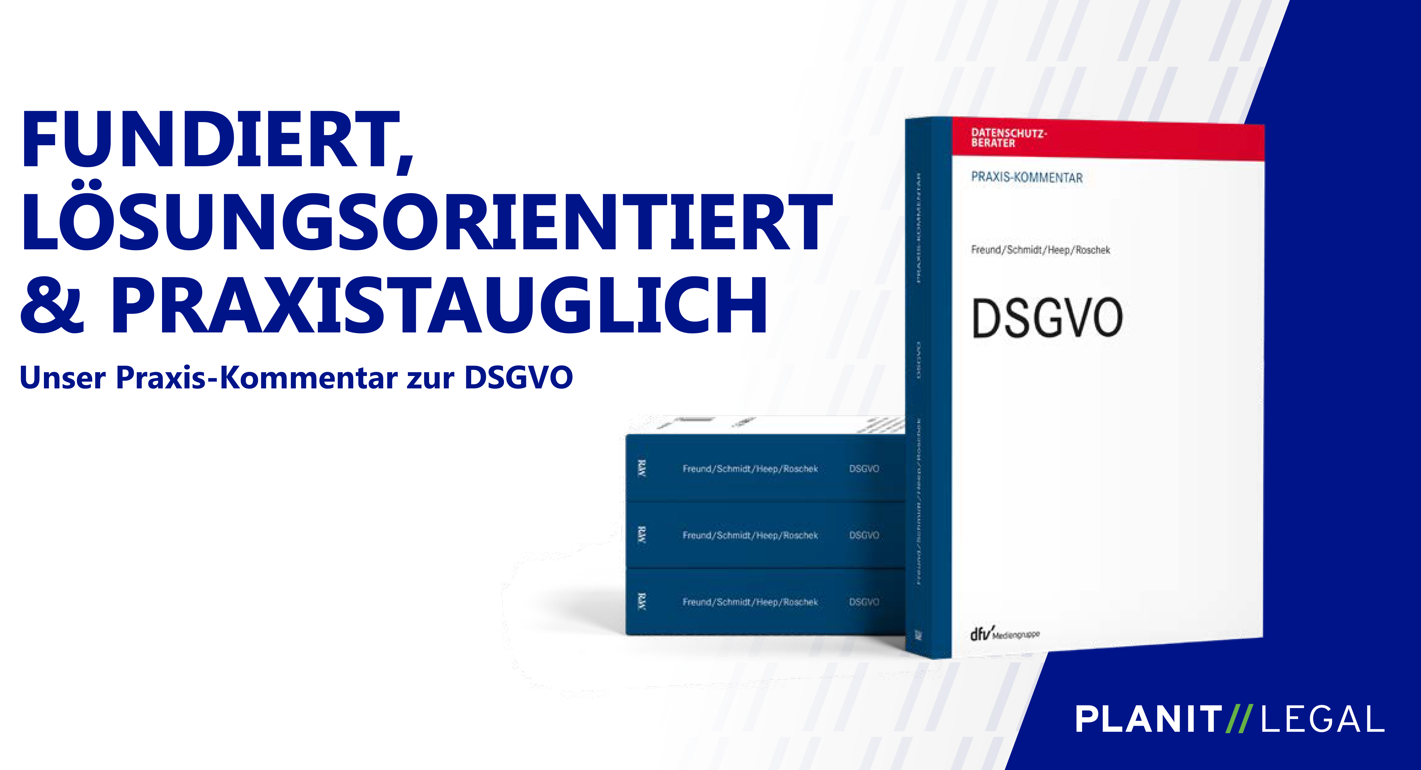 planit legal dsgvo praxis kommentar